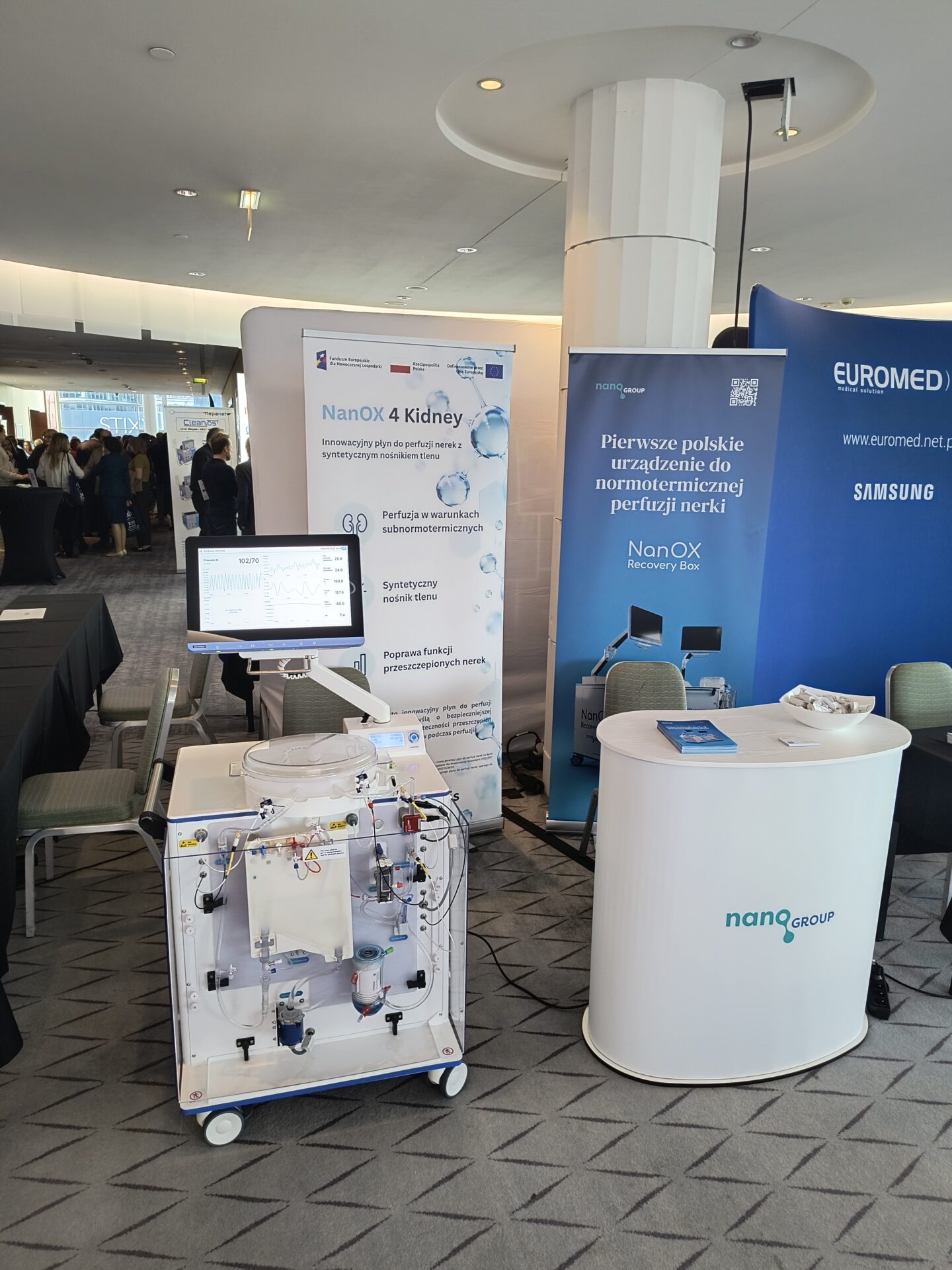 NanoGroup auf dem 17. Kongress der Polnischen Transplantationsgesellschaft – NanOX-Technologie im Mittelpunkt der Diskussion über die Zukunft der Organperfusion